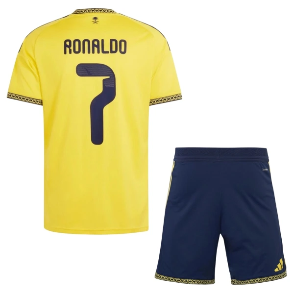 Maglia Al-Nassr FC Cristiano Ronaldo 7 Bambino Gara Home 2026/27