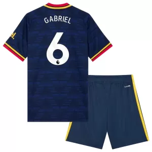 Maglia Arsenal Gabriel 6 Bambino Gara Away 2026/27