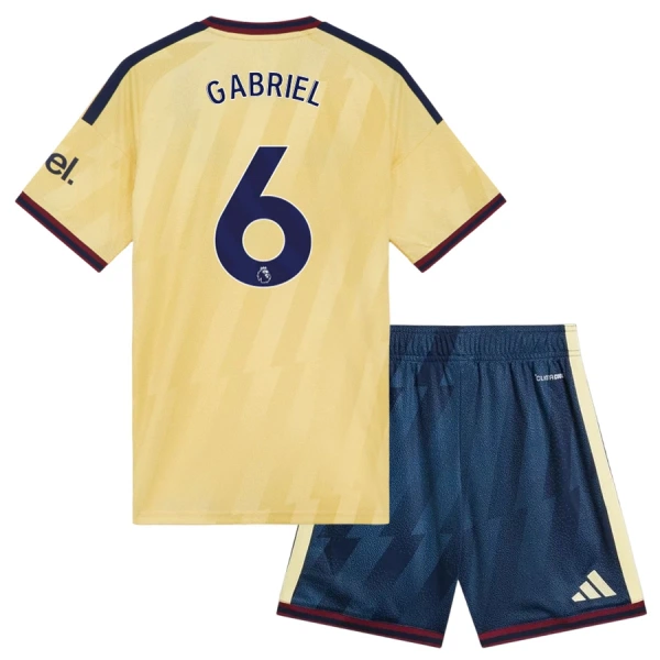 Maglia Arsenal Gabriel 6 Bambino Gara Third 2026/27 Maglia Arsenal Gabriel 6 Bambino Gara Third 2026/27