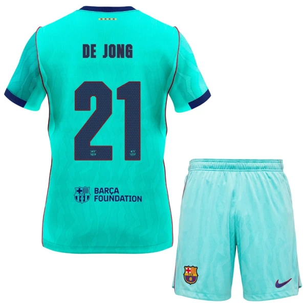 Maglia Barcellona Frenkie de Jong 21 Bambino Gara Third 2026/27 Maglia Barcellona Frenkie de Jong 21 Bambino Gara Third 2026/27