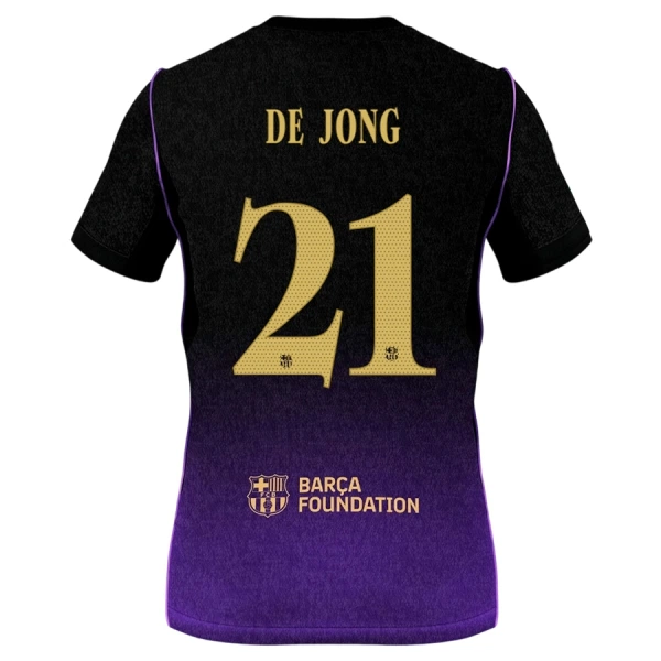 Maglia Barcellona Frenkie de Jong 21 Gara Away 2026/27 Maglia Barcellona Frenkie de Jong 21 Gara Away 2026/27