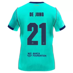 Maglia Barcellona Frenkie de Jong 21 Gara Third 2026/27