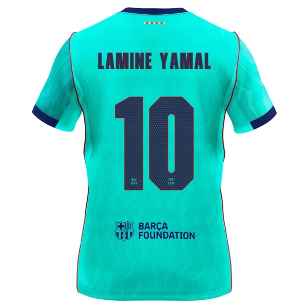 Maglia Barcellona Lamine Yamal 10 Bambino Gara Third 2026/27