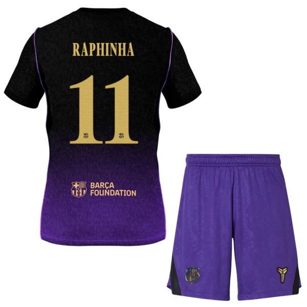 Maglia Barcellona Raphinha 11 Bambino Gara Away 2026/27