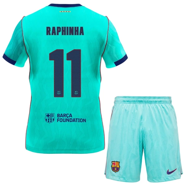 Maglia Barcellona Raphinha 11 Bambino Gara Third 2026/27 Maglia Barcellona Raphinha 11 Bambino Gara Third 2026/27