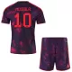 Maglia FC Bayern Monaco Jamal Musiala 10 Bambino Gara Third 2026/27 Maglia FC Bayern Monaco Jamal Musiala 10 Bambino Gara Third 2026/27