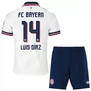 Maglia FC Bayern Monaco Luis Díaz 14 Bambino Gara Away 2026/27