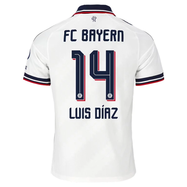 Maglia FC Bayern Monaco Luis Díaz 14 Bambino Gara Away 2026/27