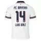 Maglia FC Bayern Monaco Luis Díaz 14 Bambino Gara Away 2026/27