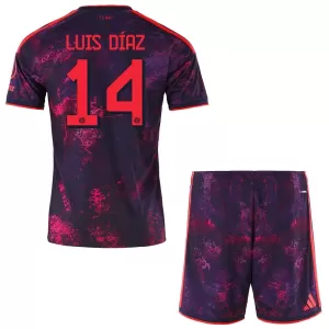 Maglia FC Bayern Monaco Luis Díaz 14 Bambino Gara Third 2026/27