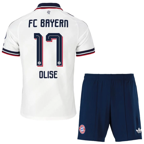 Maglia FC Bayern Monaco Olise 17 Bambino Gara Away 2026/27 Maglia FC Bayern Monaco Olise 17 Bambino Gara Away 2026/27