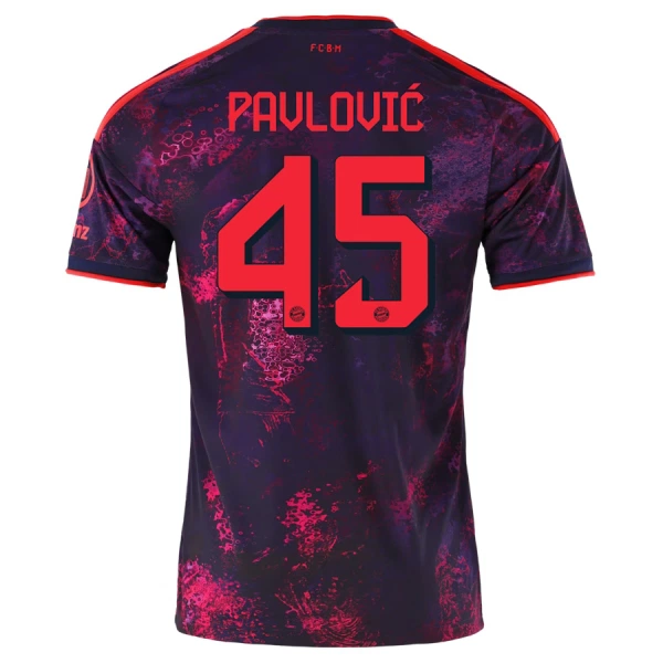 Maglia FC Bayern Monaco Pavlovic 45 Gara Third 2026/27