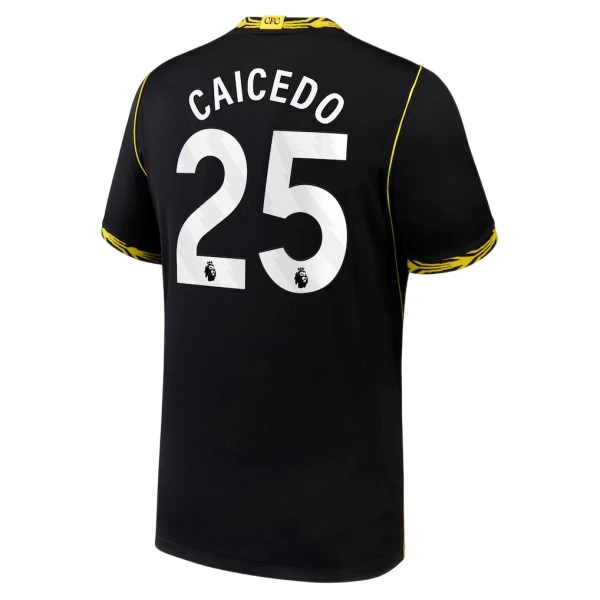 Maglia Chelsea Moisés Caicedo 25 Bambino Gara Away 2026/27