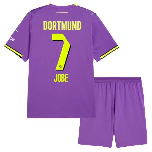 Maglia Borussia Dortmund Jobe 7 Bambino Gara Third 2026/27 Maglia Borussia Dortmund Jobe 7 Bambino Gara Third 2026/27