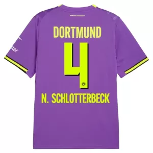 Maglia Borussia Dortmund Nico Schlotterbeck 4 Gara Third 2026/27