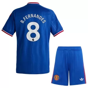 Maglia Manchester United Bruno Fernandes 8 Bambino Gara Away 2026/27