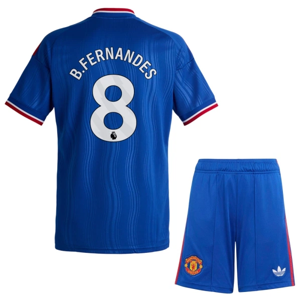 Maglia Manchester United Bruno Fernandes 8 Bambino Gara Away 2026/27 Maglia Manchester United Bruno Fernandes 8 Bambino Gara Away 2026/27