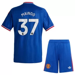 Maglia Manchester United Kobbie Mainoo 37 Bambino Gara Away 2026/27