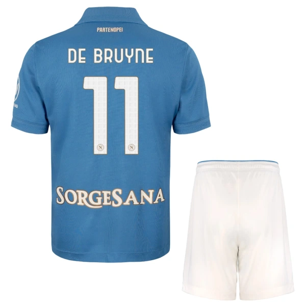 Maglia SSC Napoli Kevin De Bruyne 11 Bambino Gara Home 2026/27 Maglia SSC Napoli Kevin De Bruyne 11 Bambino Gara Home 2026/27