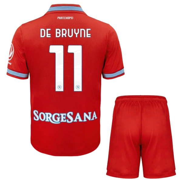 Maglia SSC Napoli Kevin De Bruyne 11 Bambino Gara Third 2026/27 Maglia SSC Napoli Kevin De Bruyne 11 Bambino Gara Third 2026/27