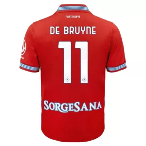 Maglia SSC Napoli Kevin De Bruyne 11 Gara Third 2026/27