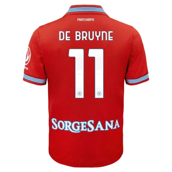Maglia SSC Napoli Kevin De Bruyne 11 Gara Third 2026/27
