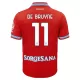 Maglia SSC Napoli Kevin De Bruyne 11 Gara Third 2026/27