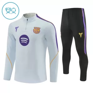 Barcellona Tuta felpata da allenamento Bambino 2026/27 Bianco
