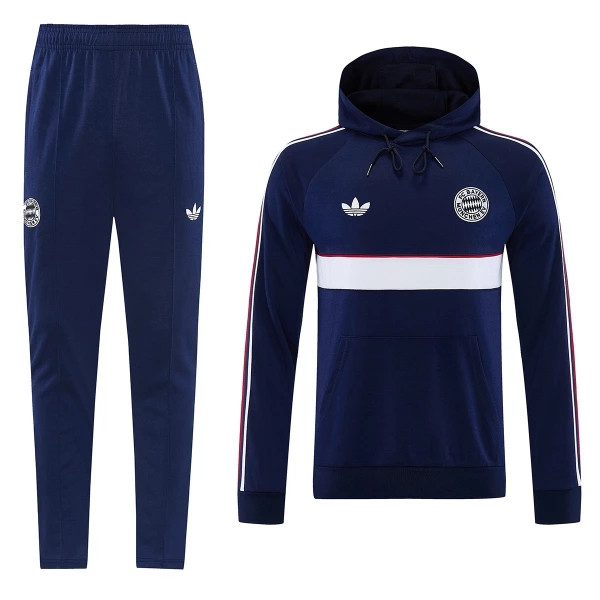 Bayern Monaco Cappotto di cotone 2026/27 Navy Bayern Monaco Cappotto di cotone 2026/27 Navy
