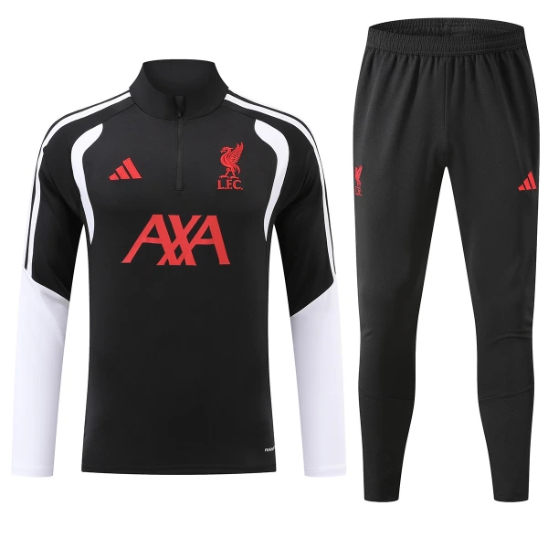 Liverpool Tuta felpata da allenamento 2026/27 Nero Liverpool Tuta felpata da allenamento 2026/27 Nero