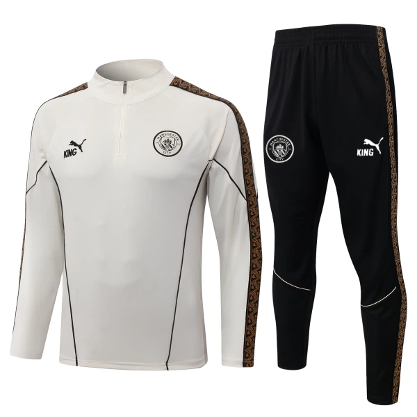 Manchester City Tuta felpata da allenamento 2026/27 Grigio Manchester City Tuta felpata da allenamento 2026/27 Grigio