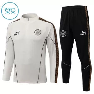 Manchester City Tuta felpata da allenamento Bambino 2026/27 Grigio