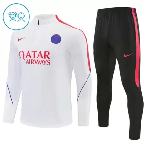 Paris Saint-Germain Tuta felpata da allenamento Bambino 2026/27 Bianco