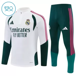 Real Madrid Tuta felpata da allenamento Bambino 2026/27 Bianco
