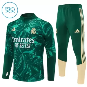 Real Madrid Tuta felpata da allenamento Bambino 2026/27 Verde