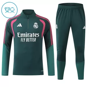 Real Madrid Tuta felpata da allenamento Bambino 2026/27 Verde
