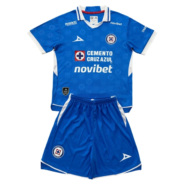 Maglia Cruz Azul Bambino Gara Home 2026/27 Maglia Cruz Azul Bambino Gara Home 2026/27