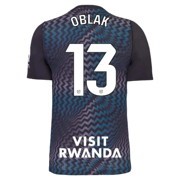 Maglia Portiere Atlético Madrid Jan Oblak 13 2026/27 Nero Maglia Portiere Atlético Madrid Jan Oblak 13 2026/27 Nero