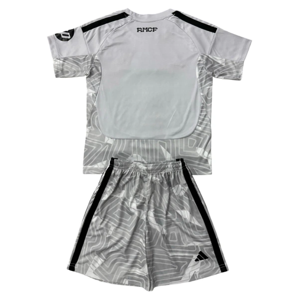 Maglia Portiere Real Madrid Bambino 2026/27 Grigio