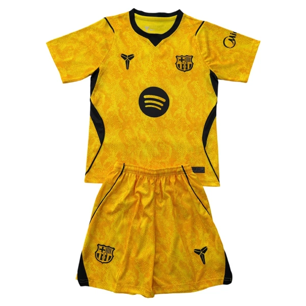 Maglia Portiere Barcellona Bambino Gara Away 2026/27 Giallo