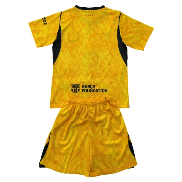 Maglia Portiere Barcellona Bambino Gara Away 2026/27 Giallo