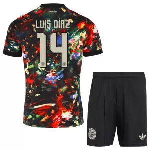 Maglia FC Bayern Monaco Luis Díaz 14 Oktoberfest Bambino 2026/27