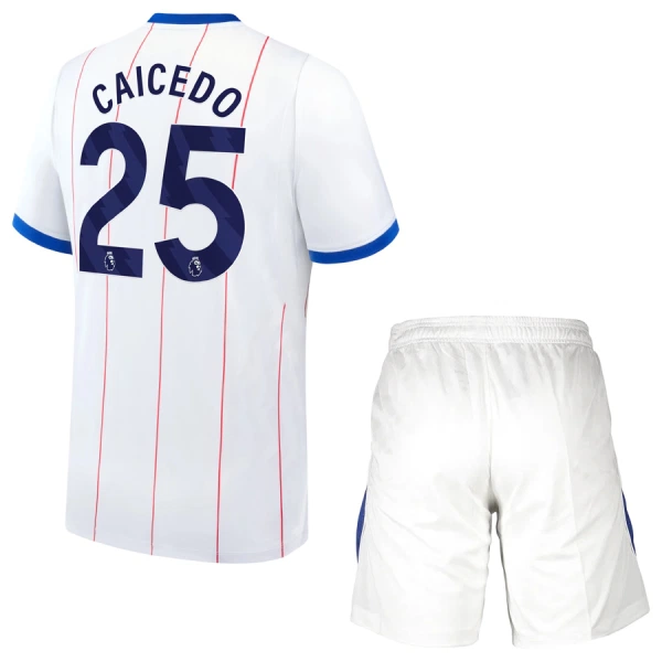 Maglia Chelsea Moisés Caicedo 25 Bambino Gara Third 2026/27