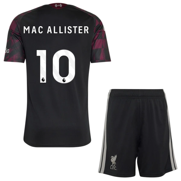 Maglia Liverpool Alexis Mac Allister 10 Bambino Gara Third 2026/27 Maglia Liverpool Alexis Mac Allister 10 Bambino Gara Third 2026/27