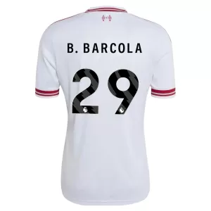 Maglia Liverpool B. Barcola 29 Gara Away 2026/27