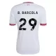 Maglia Liverpool B. Barcola 29 Gara Away 2026/27 Maglia Liverpool B. Barcola 29 Gara Away 2026/27