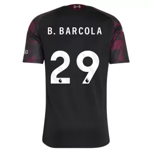 Maglia Liverpool B. Barcola 29 Gara Third 2026/27