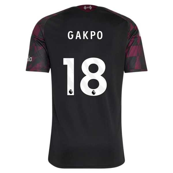 Maglia Liverpool Cody Gakpo 18 Bambino Gara Third 2026/27