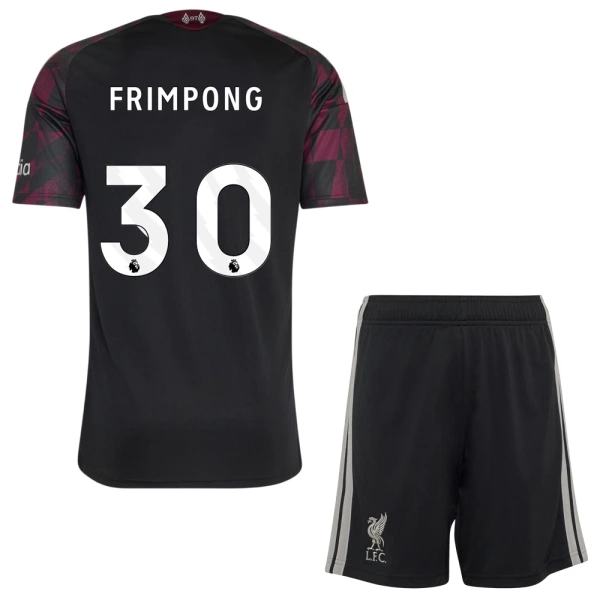 Maglia Liverpool Jeremie Frimpong 30 Bambino Gara Third 2026/27