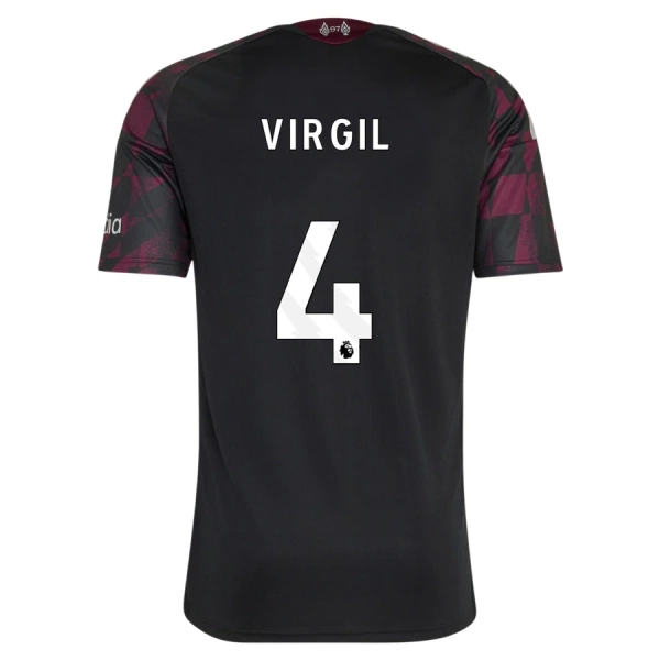 Maglia Liverpool Virgil van Dijk 4 Gara Third 2026/27